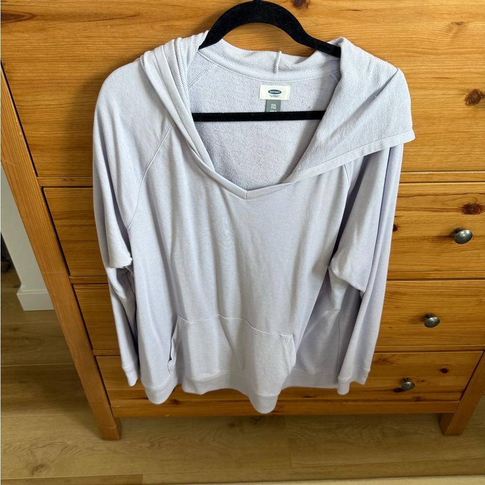 Old Navy Light Lavender Hoodie Sweatshirt